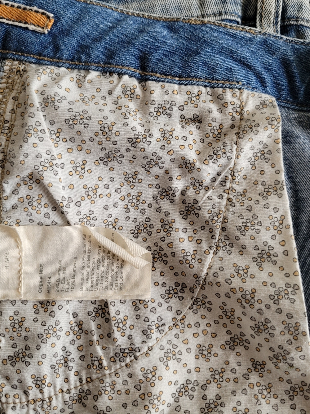 NILE Atelier Embroidered Floral Jeans Size 31 | Drawstring Waist | Boho Denim - Picture 6 of 12